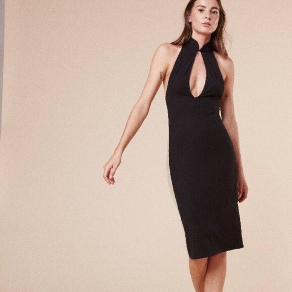 Reformation Peek A Boo Jute Dress